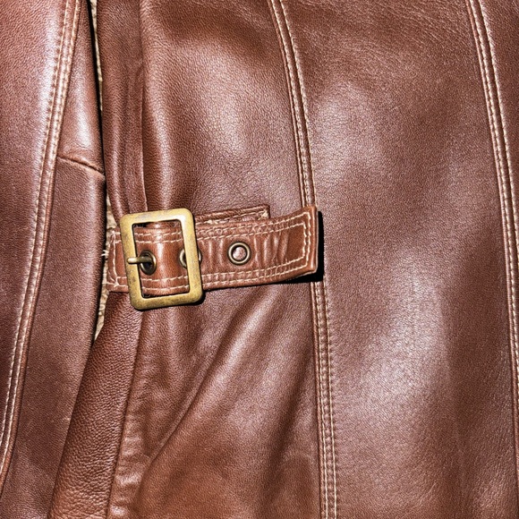 TIBOA Leather Women's Jacket - Picture 5 of 9